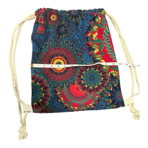 Colorful Drawstring Backpack - Picture 5 of 8